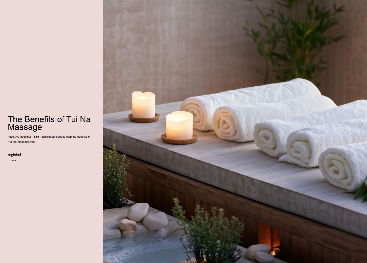 The Benefits of Tui Na Massage